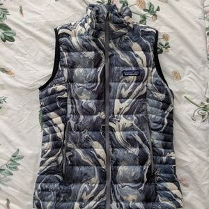 NWOT Patagonia Down Sweater Vest - Rare Print!
